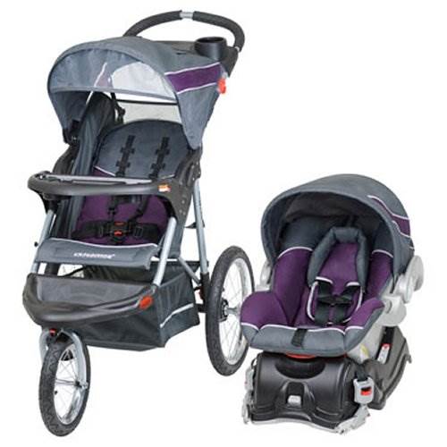 Baby Trend Swivel Jogger Baby Jogging Stroller Travel System - Elixer - Open Box