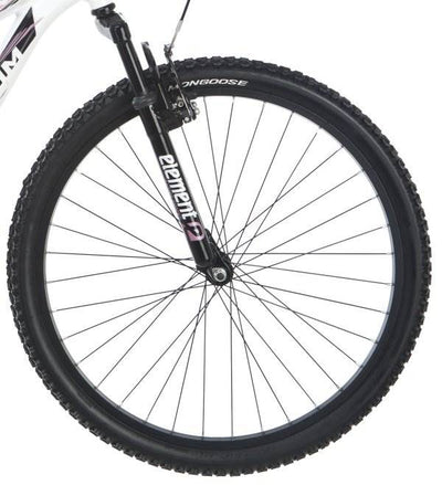 Mongoose Maxim 26" Womens Alloy Full Suspension Mountain Bike (Open Box)