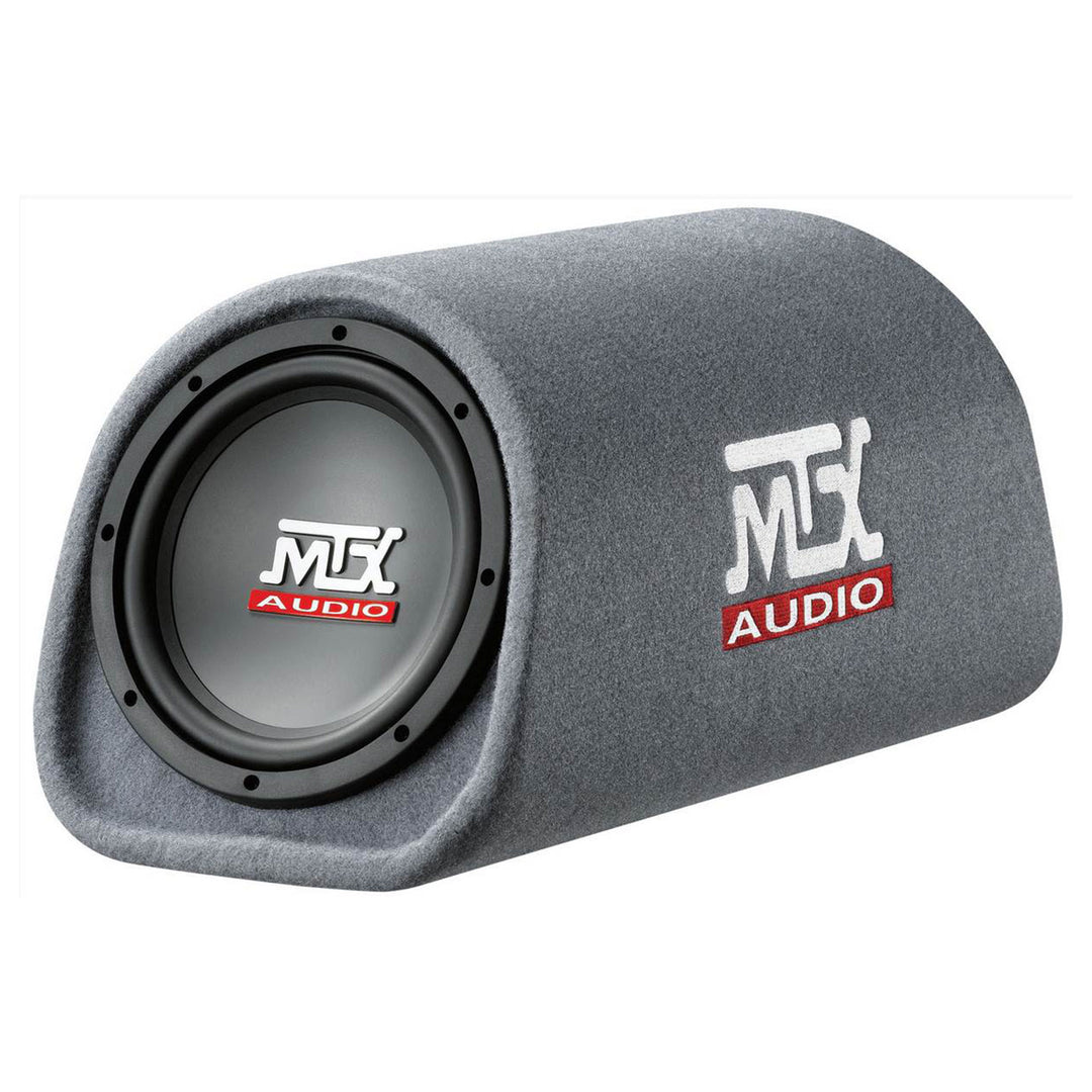 MTX AUDIO RT8PT 8" 240W Car Loaded Subwoofer Enclosure Amplified Tube Box Vented