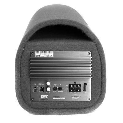 MTX Audio 8" 240W Car Loaded Subwoofer Enclosure Amplified Box, Vented (Used) - VMInnovations