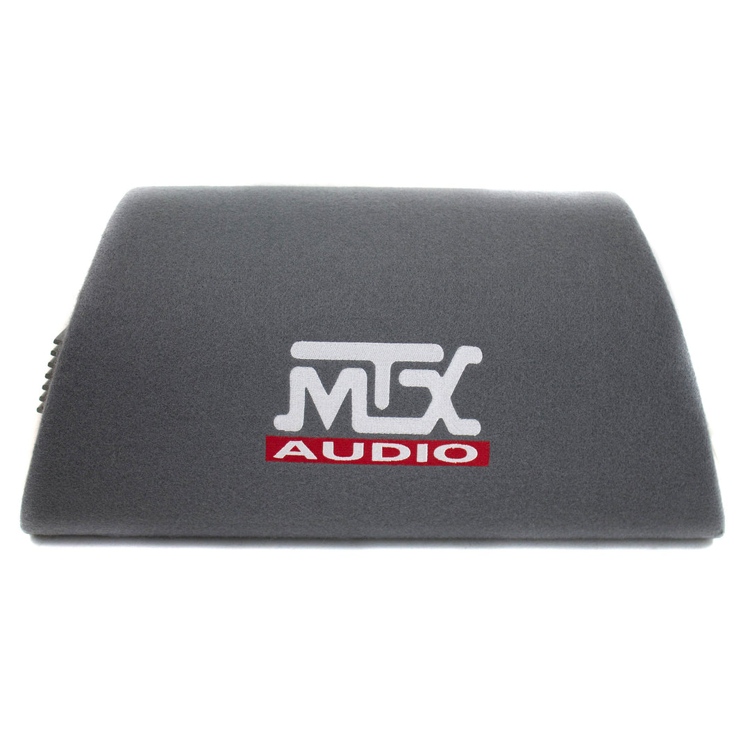 MTX AUDIO RT8PT 8" 240W Car Loaded Subwoofer Enclosure Amplified Tube Box Vented - VMInnovations