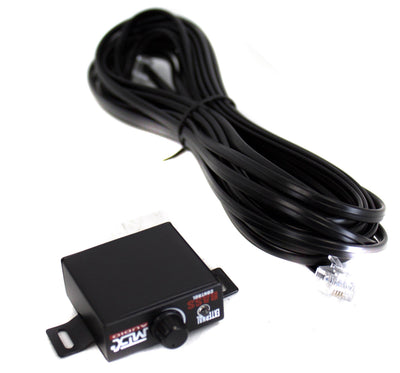 MTX AUDIO 8 Inch 240W Car Subwoofer Amplified Tube Box w/ BOSS Audio Wiring Kit - VMInnovations
