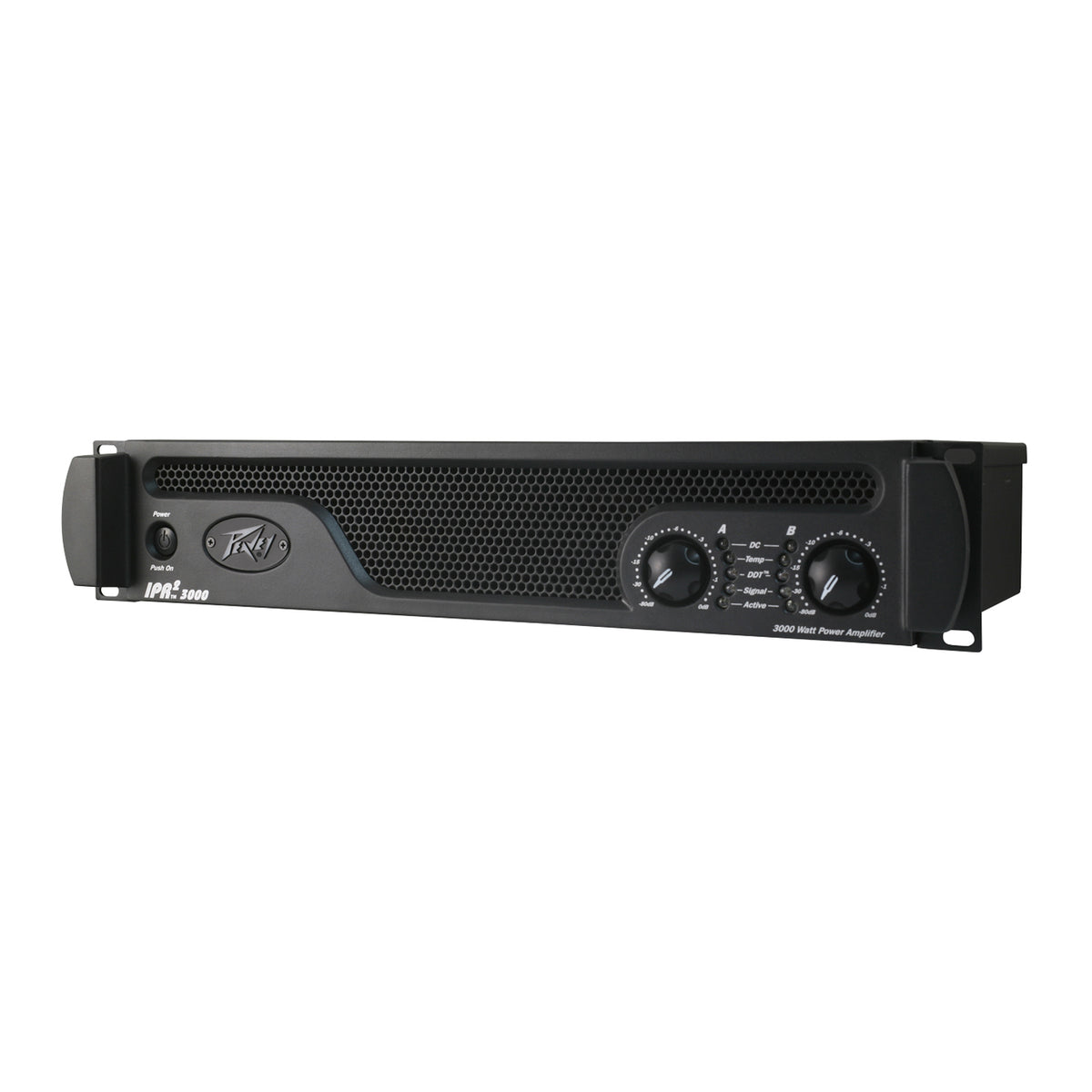 Peavey IPR2 3000 Professional DJ Lightweight 2 Channel Power Amplifier, Black