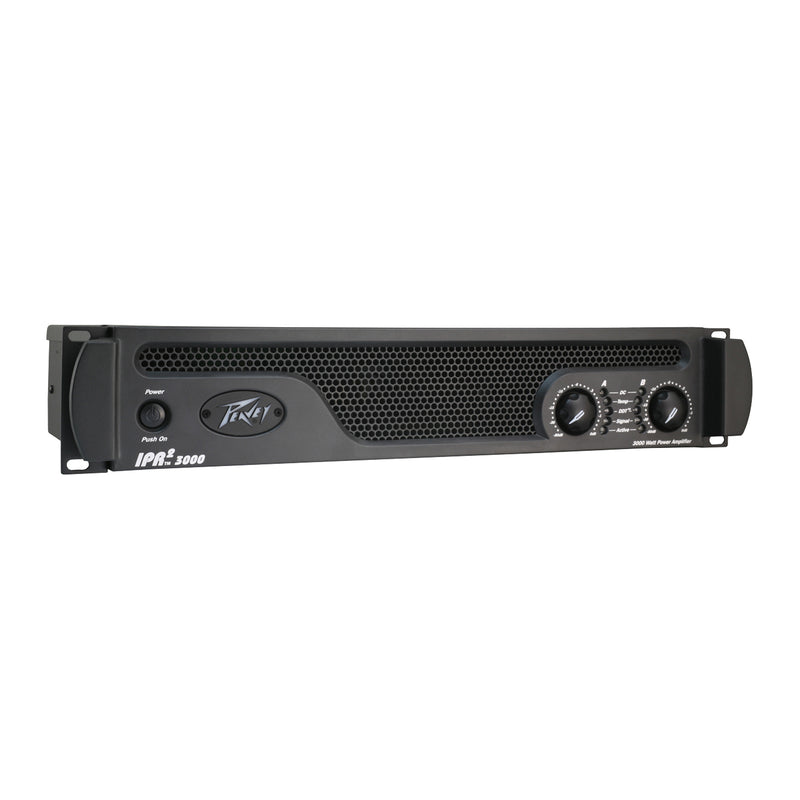 Peavey IPR2 3000 Professional DJ 2 Channel Power Amplifier, Black (For Parts)