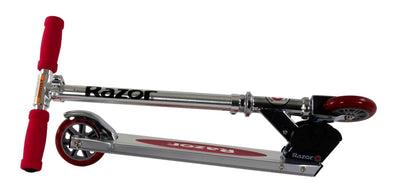 Razor A Folding Aluminum Kick Scooter Boys / Girls | Red 13003A-RDR (Open Box)