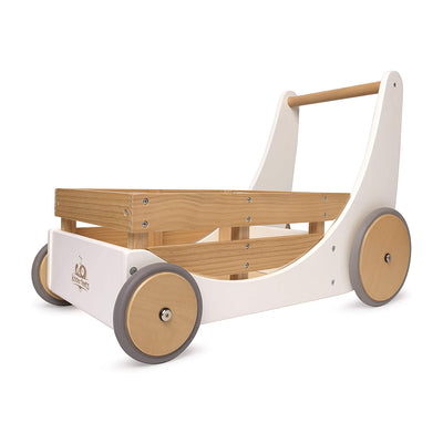 Kinderfeets 3612 2-in-1 Cargo Walker Wagon for Children and Toddlers, White - VMInnovations
