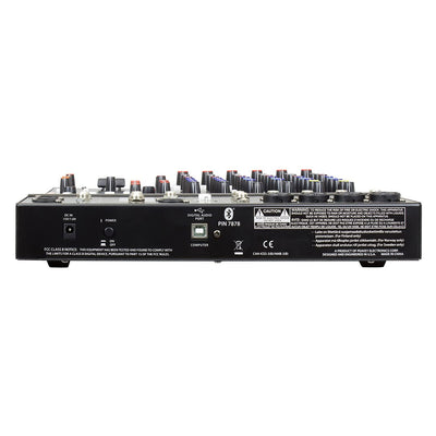 Peavey PV 10 AT 10 Channel Bluetooth Auto Tune USB Audio Compact Mixer (Used)