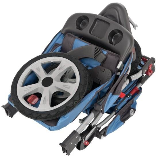 InSTEP Safari Inline Twin Swivel Double Baby Jogging Stroller | AR224 - OPEN BOX