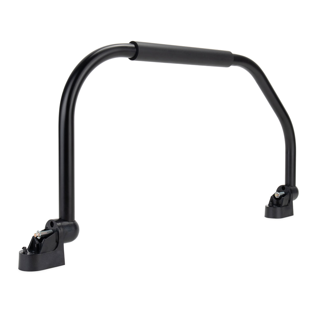 Camco Fold Away RV Grab Handle, Portable Safety Grip for RV, Black(Open Box)