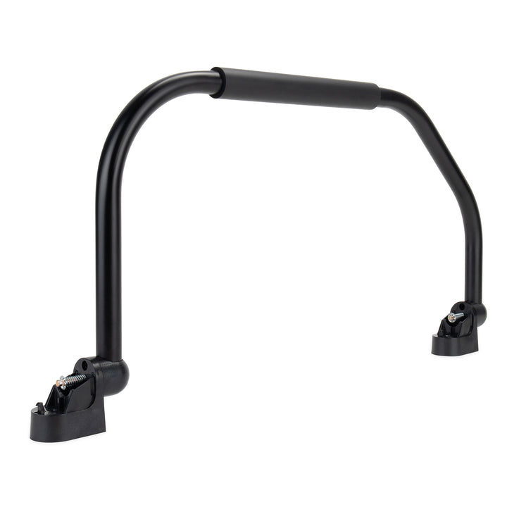 Camco Fold Away RV Grab Handle, Portable Safety Grip for RV, Black(Open Box)