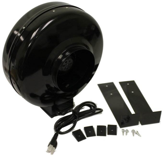 C.A.P Valuline VLF-8 8" Centrifugal Fan/Blower 745 CFM Hydroponic (Open Box)