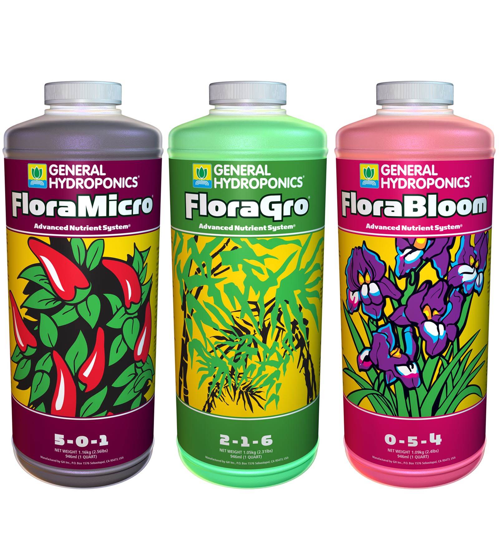 Hydrofarm Active Aqua Grow Flow Ebb & Gro 12 Site 2Gal Hydroponic System| GFO7KT - VMInnovations