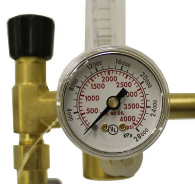 C.A.P REG-1 CO2 Grow Plant Regulator/Flowgauge Valve CAP REG1 Hydroponics