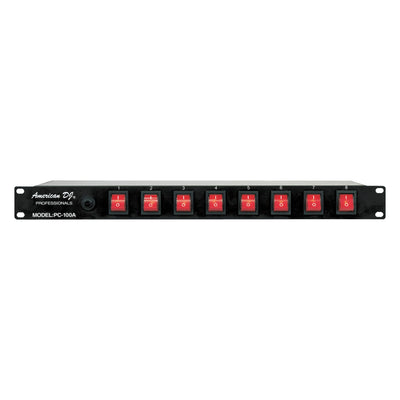ADJ American DJ Rack Light Power Distribution Center with On-Off (Refurbished)