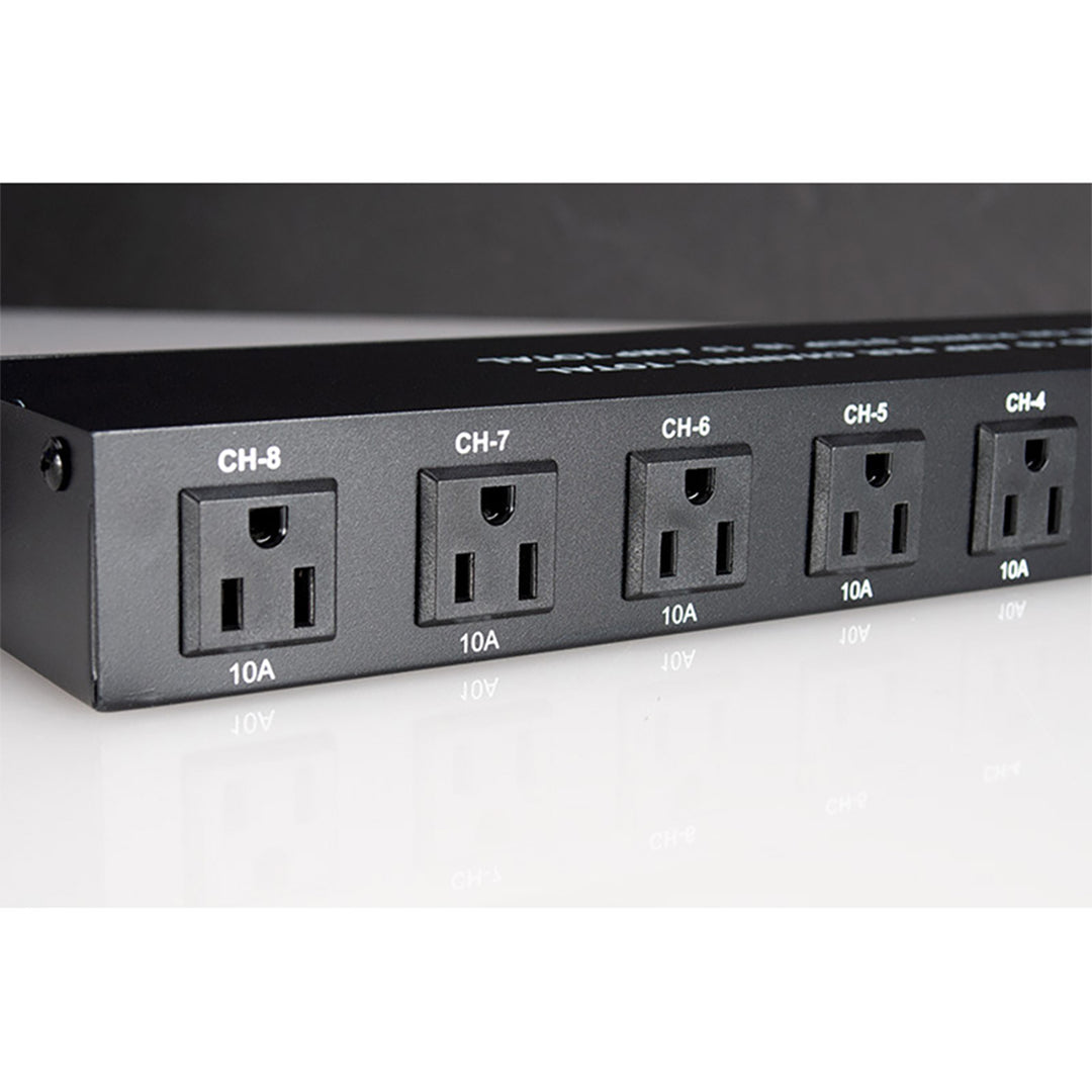 ADJ American DJ 19 Inch Rack Light Power Distribution Center On-Off (Open Box)