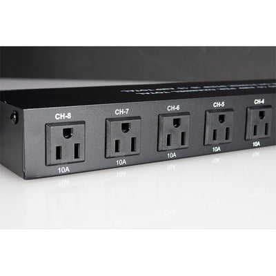 ADJ American DJ Rack Light Power Distribution Center with On-Off (Refurbished)