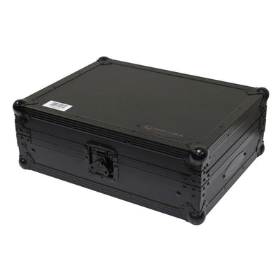 Odyssey 12 Inch Format DJ Mixer Case with Extra Deep Rear Compartments, Black