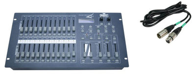 CHAUVET Stage Designer 50 - DMX-512 Dimming Console/Light Controller + 25' Cable