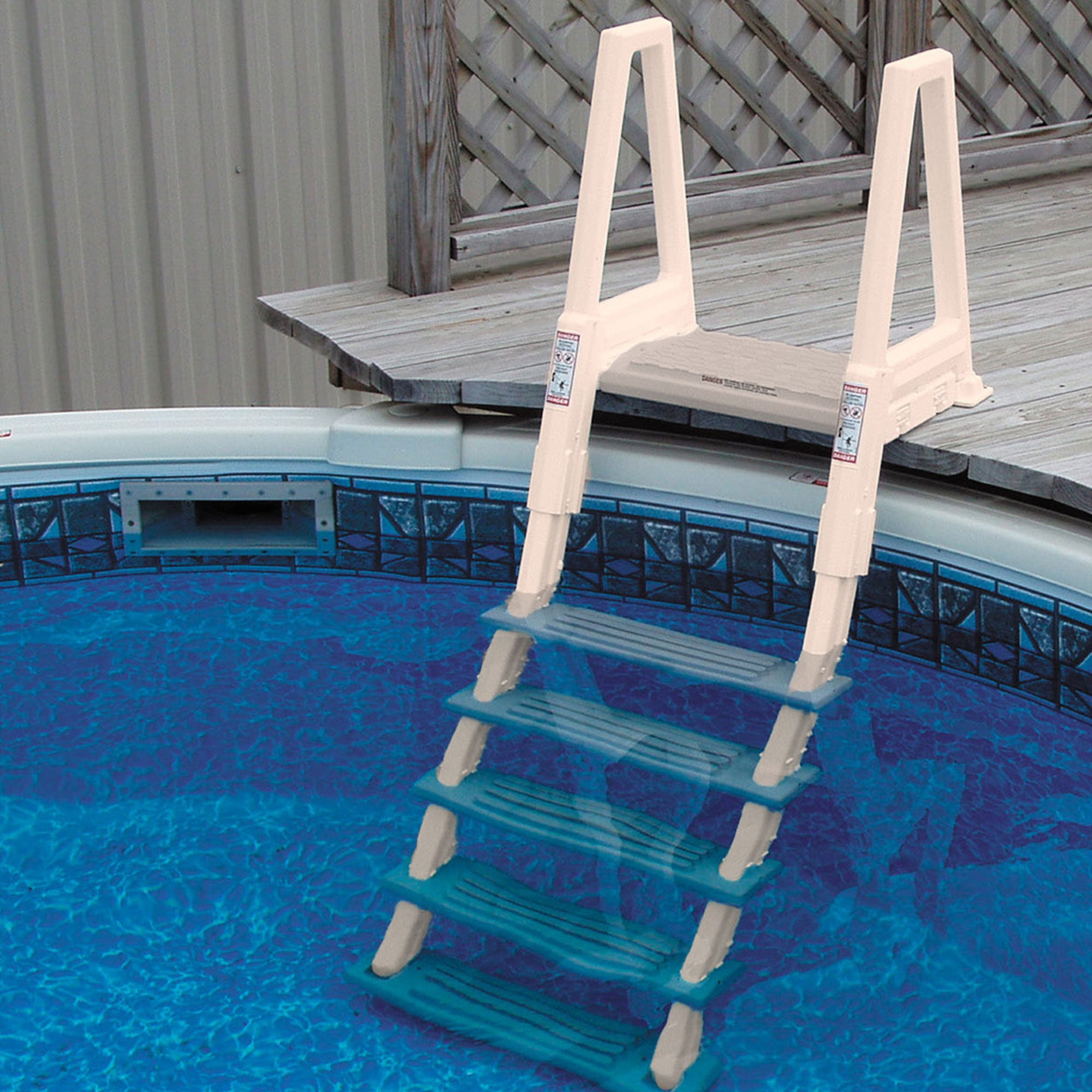 Confer Plastics 6000X Adjustable 46"-56"H Heavy Duty InPool Ladder (Open Box) - VMInnovations