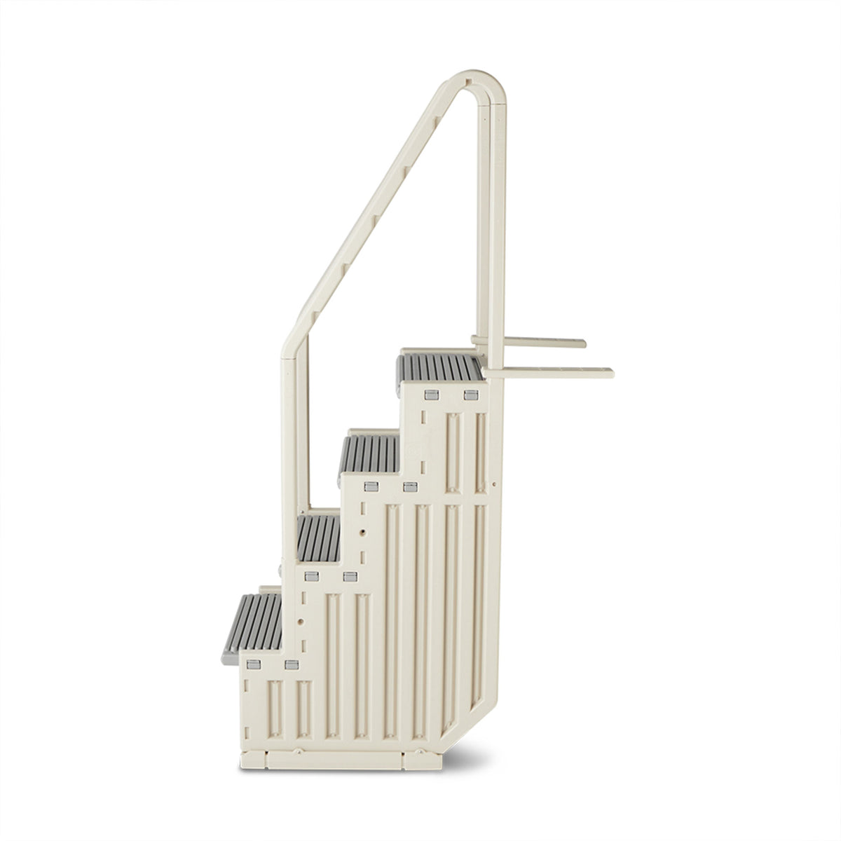 Confer Step-1 Heavy-Duty Above Ground Swimming Pool Ladder Stair Entry System (Refurbished)