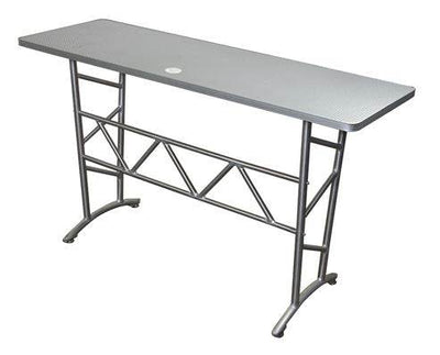 Odyssey ATT Pro DJ Aluminum Truss Table Turntable Stand, 200 Pound Capacity