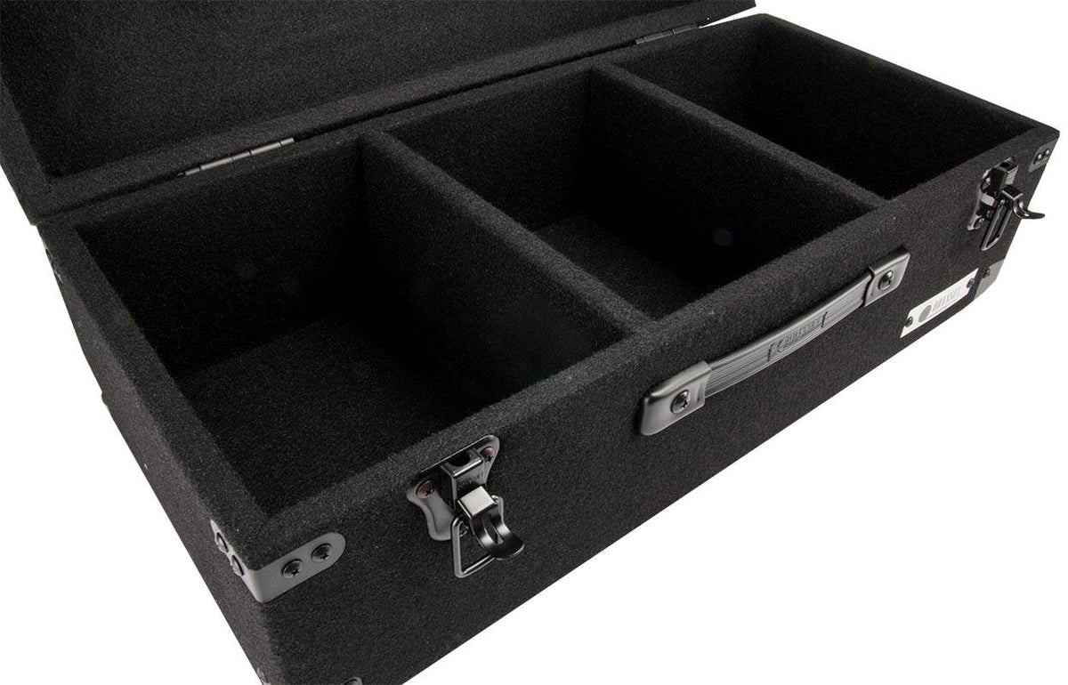 Odyssey 3-Row Carpeted Storage Case Holds (200) 45 RPM Vinyl Records (Defective)