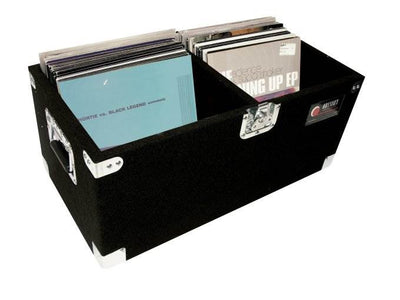 Odyssey CLP200P Carpeted Pro DJ Case w/Lid for 200 LP Records - Damaged