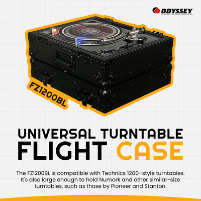 Odyssey Technics 1200 Style Turntable Case Numark/Stanton Compatible (For Parts)