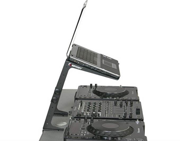 Odyssey LSTAND Laptop Stand Pro DJ Computer Bracket - Black (Open Box)