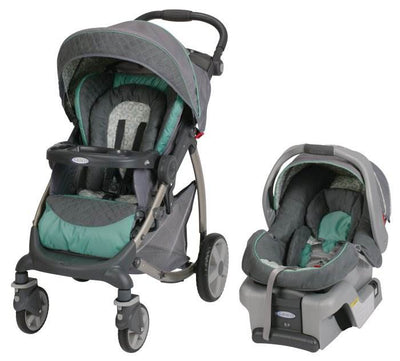 Graco Stylus Baby Stroller & SnugRide Infant Car Seat Travel System - Open Box