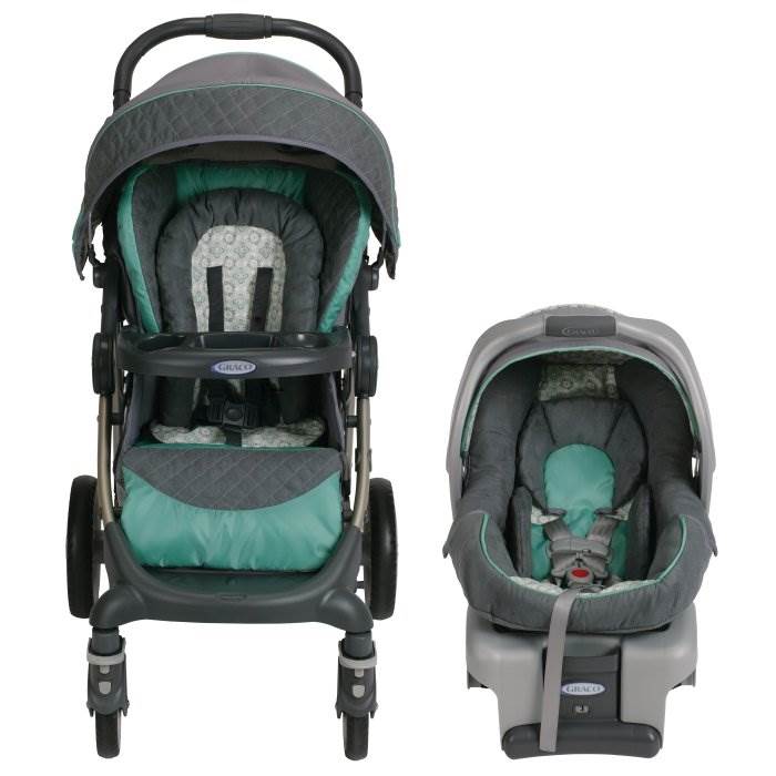 Graco Stylus Baby Stroller & SnugRide Infant Car Seat Travel System - Open Box