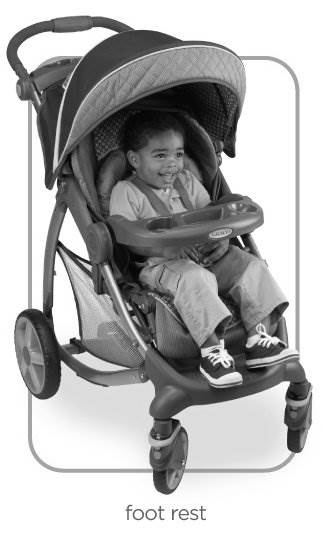 Graco Stylus Baby Stroller & SnugRide Infant Car Seat Travel System - Open Box