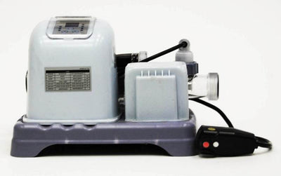 INTEX 1000 GPH Filter Pump & Krystal Clear Saltwater Pool Chlorinator w/ GFCI