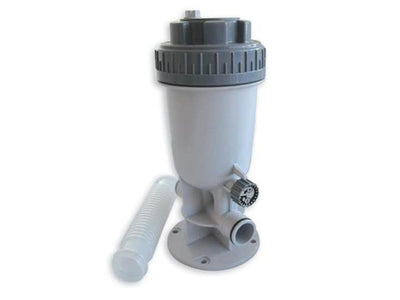 INTEX 2500 GPH Filter Pump w/ GFCI & Klor-In Automatic Inline Chlorine Feeder