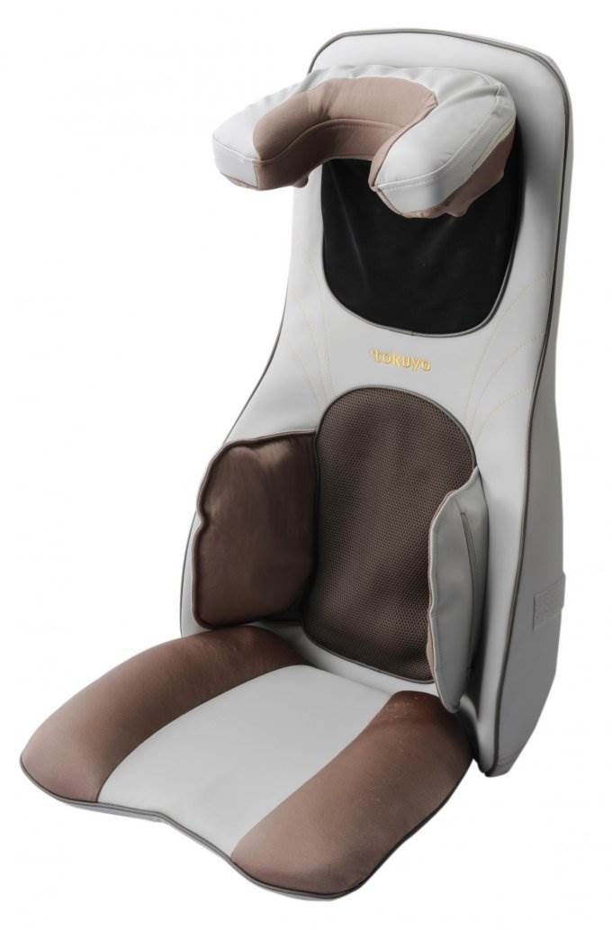 Maztang MT-9157 Shiatsu Massage Neck Shoulder Massager Cushion Chair - Open Box