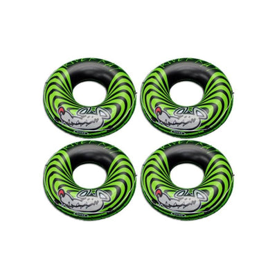 Intex River Rat 48-Inch Inflatable Tubes For Lake/Pool/River (4-Pack) - VMInnovations