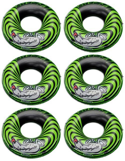 6-Pack Intex River Rat 48-Inch Inflatable Tubes For Lake/Pool/River | 6 x 68209E - VMInnovations