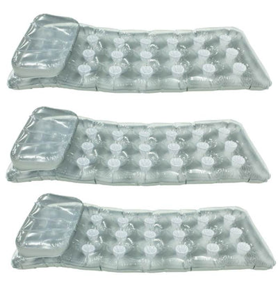 Intex 18-Pocket Mattress Suntanner Pool Lounger w/ Headrest (3 Pack) | 58894EP - VMInnovations