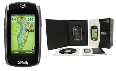 GOLF BUDDY World Platinum GPS Ranger Finder - Automatic Course & Hole w/ Tracker