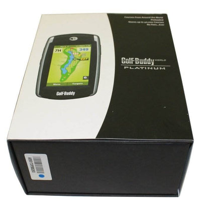 GOLF BUDDY World Platinum GPS Ranger Finder - Automatic Course & Hole w/ Tracker