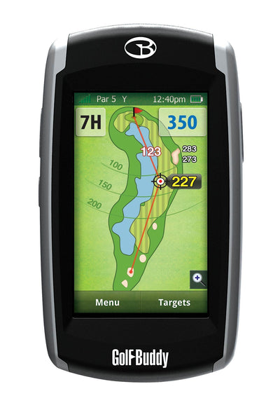 GOLF BUDDY World Platinum GPS Ranger Finder - Automatic Course & Hole w/ Tracker