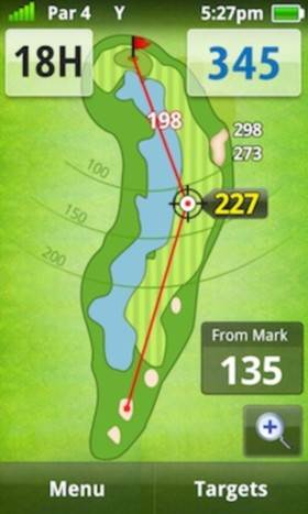 GOLF BUDDY World Platinum GPS Ranger Finder - Automatic Course & Hole w/ Tracker