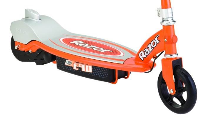 Razor E90 Electric 12V Motorized Scooter - Orange - Open Box w/ Scratches