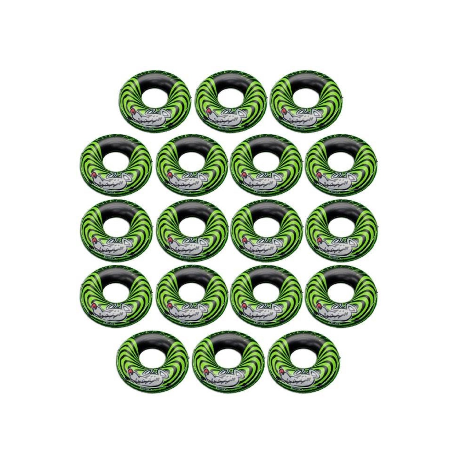 18-Pack Intex River Rat 48" Inflatable Tubes For Lake/Pool/River | 18 x 68209E - VMInnovations