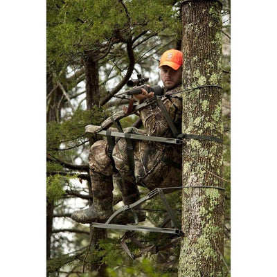 Summit 180° Max SD Self Climbing Treestand for Bow & Rifle Deer Hunting | 81116