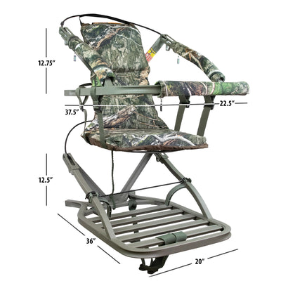 Summit Viper SD Self Climbing Treestand 300 Lbs - Bow & Rifle Hunting (Open Box)