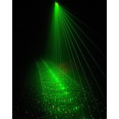American DJ Micro 3D II Green & Red Laser Lighting Effect w/ Remote (Open Box)