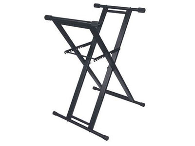 Odyssey Portable Pro DJ Coffin Mixer Keyboard X-Stand w/ Rubber Pads (Damaged)