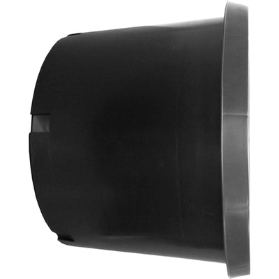 Hydrofarm Premium Poly-Tainer Nursery Garden Planter Pot 10 Gallon, Black - VMInnovations
