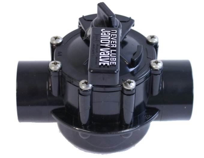 JANDY 4724 2 Port 1.5"-2" Never Lube Pool Spa Valve Positive Seal (Open Box)